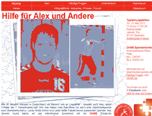 Tablet Screenshot of alex.tus-neuhofen.de