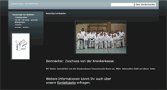 Desktop Screenshot of karate.tus-neuhofen.de